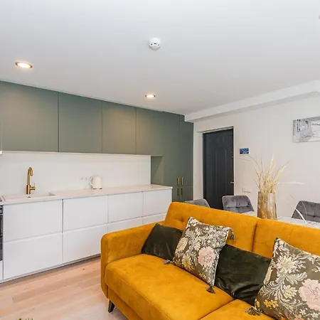 Апартаменты Zalioji Smilga